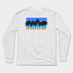 Summer Full Of Surfing Long Sleeve T-Shirt